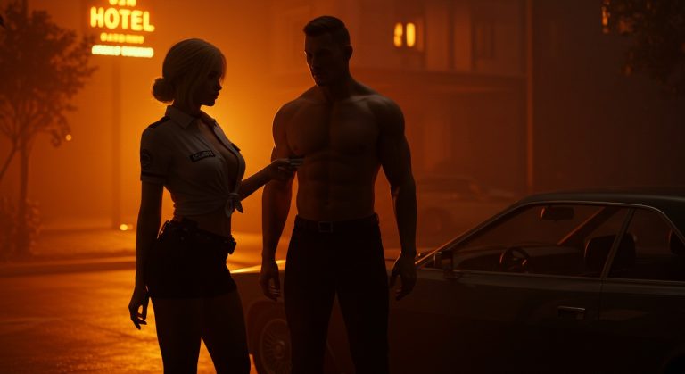 DD White’s Sultry Security Roleplay in LoyalFans Exclusive