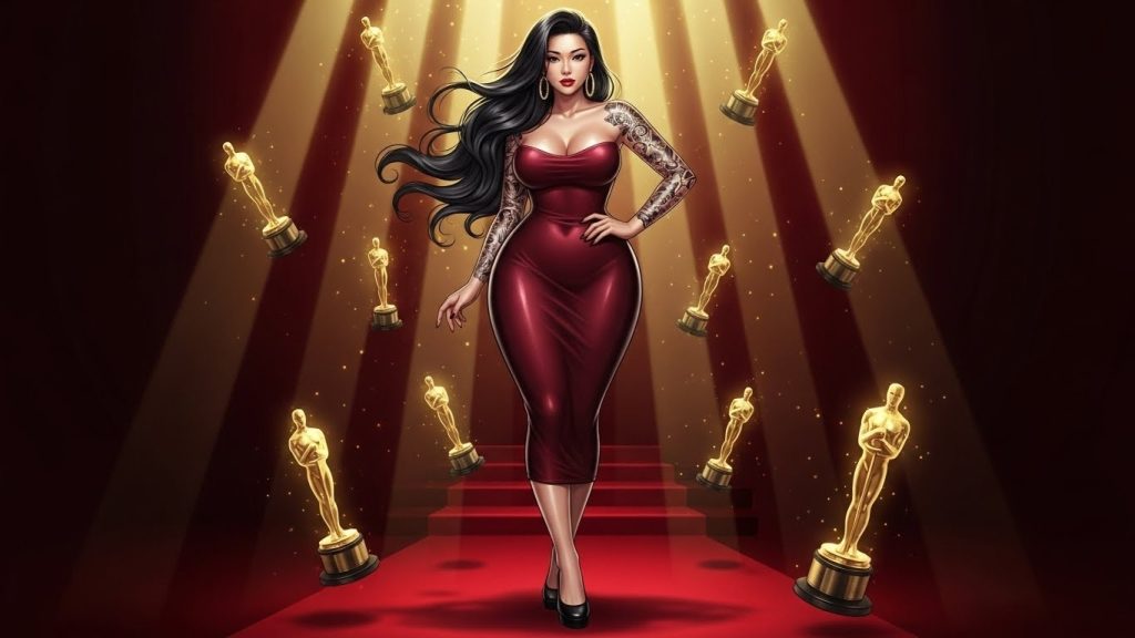 Connie Perignon just grabbed 7 XMA nominations for 2026, including her first DP scene and massive orgies. The curvy Taiwanese star is on fire heading into awards season.