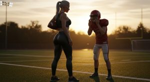 Crystal Clark Stepmom Football Tryouts