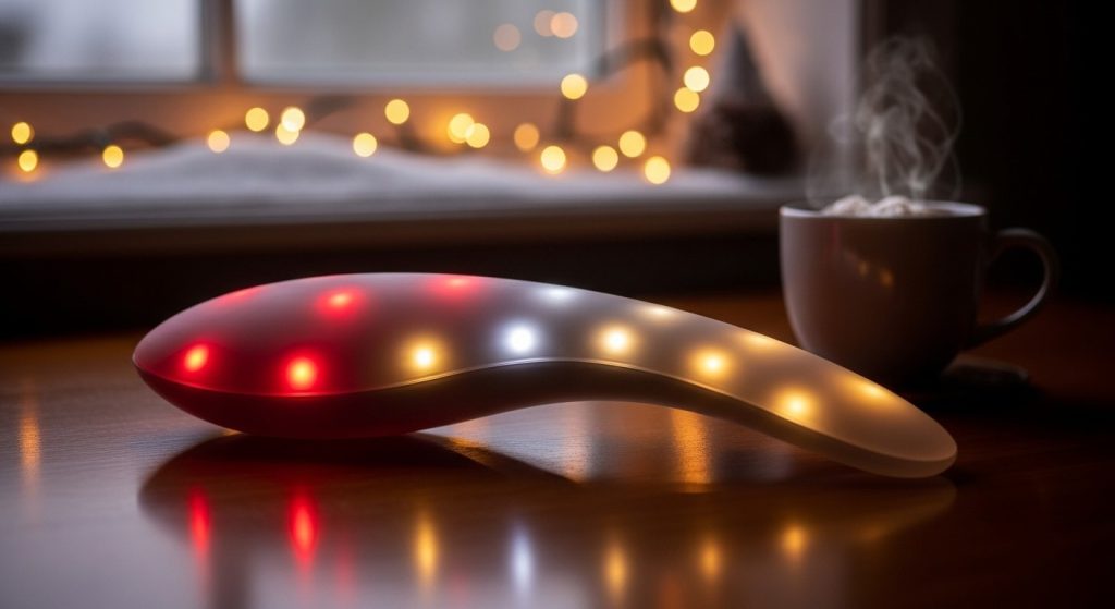 Discover Honey Play Box's Noctura, the ultimate app-controlled realistic dildo for holiday stress relief. Sync vibes with partners remotely, reclaim intimacy amid chaos—body-safe, customizable pleasure awaits.