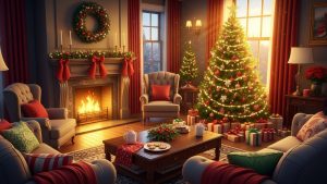 Penny Barber Cuckold Christmas Orgy at OopsFamily